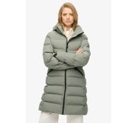 Superdry - City Mid Padded Jacket - Doudoune femme Freestyle Green - S