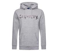 Superdry Cl Source Sweat-Shirt à Capuche pour Homme, Athletic Grey Marl, L