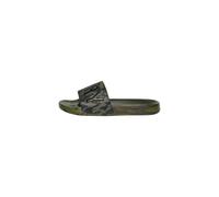 Superdry Claquettes / Tongs 'Core' gris foncé / kaki, Taille 40-41