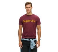 Superdry Classic Core Logo Shadow Short Sleeve T-shirt Rouge 2XL Homme
