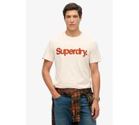 Superdry - Classic Core Logo Shadow Tee - T-shirt homme Oatmeal Beige - L
