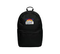 SUPERDRY Classic Patch Montana Backpack Sac à Dos, Noir, Taille Unique Mixte
