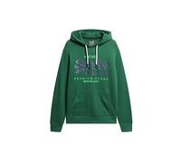 Superdry Classic VL Heritage Sweat à Capuche pour Homme, Vert - Pin, M