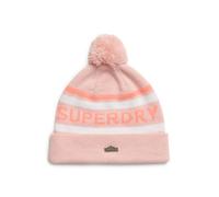 Superdry & Co Bonnet rose / blanc naturel, Taille 55-60