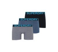 Superdry & Co Boxers azur / bleu foncé / gris chiné / noir, Taille M
