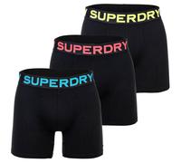 Superdry M3110476a Boxers 3 Units Noir L Homme