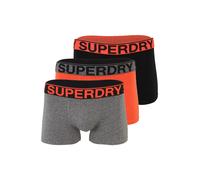 Superdry & Co Boxers gris chiné / orange / noir, Taille M
