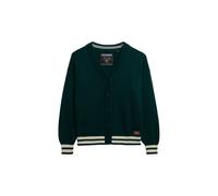 Superdry & Co Cardigan émeraude / blanc, Taille M