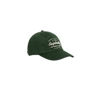 Superdry & Co Casquette vert foncé / blanc, Taille 55-60