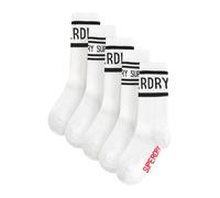 Superdry & Co Chaussettes rouge / noir / blanc, Taille 26,5-30,5