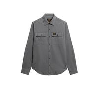Superdry Flannel Workwear Long Sleeve Shirt Gris S Homme