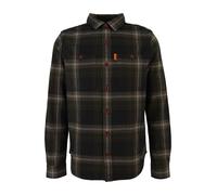 Superdry & Co Chemise bleu chiné / gris / olive / noir, Taille XXL