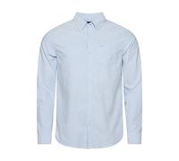 Superdry Cotton Oxford Long Sleeve Shirt Bleu 2XL Homme