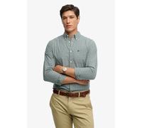 Superdry & Co Chemise bleu / jade / blanc, Taille XXL