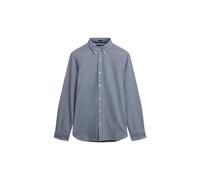 Superdry & Co Chemise bleu marine / blanc, Taille XXL