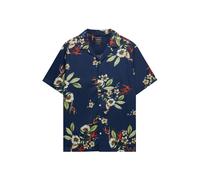 Superdry & Co Chemise bleu marine / jaune clair / vert gazon / orange fluo, Taille XXL