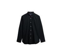 Superdry Essentials Tailored Fit Long Sleeve Shirt Noir 2XL Homme