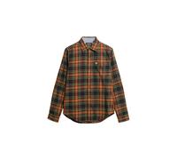 Superdry & Co Chemise jaune / orange / noir / blanc, Taille S