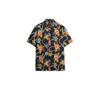 Superdry Hawaiian Print Short Sleeve Shirt Bleu XL Homme