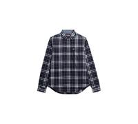 Superdry & Co Chemise marine / marron / blanc, Taille S