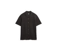 Superdry Knitted Texture Short Sleeve Shirt Marron M Homme