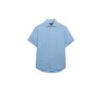 Chemise en lin Superdry Riviera Bleu XL