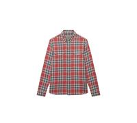 Chemise à carreaux manches longues Superdry Merchant Lite Rouge M