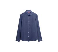 Superdry Sd Embroidered Vacation Linen Long Sleeve Shirt Bleu XL Homme