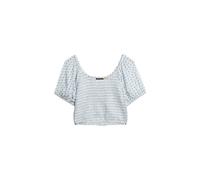 Superdry Chemisier bleu marine / bleu clair / blanc, Taille M