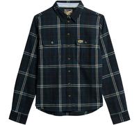 Superdry & Co Chemisier bleu marine / vert foncé / blanc, Taille S