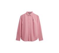 Superdry Slim Oxford Bd Long Sleeve Shirt Rose XS Femme