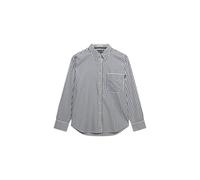 Superdry Poplin Relaxed Fit Long Sleeve Shirt Blanc M Femme