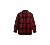 Superdry & Co Chemisier rouge / noir, Taille L