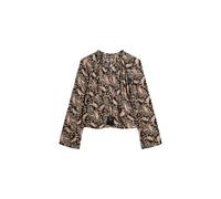 Superdry Printed Long Sleeve Blouse Noir XS Femme