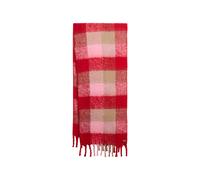 Superdry & Co Écharpe beige / beige foncé / rose / rouge, Taille Taille unique