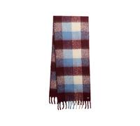 Écharpe à motif à carreaux femme Superdry Rouge TU