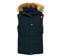 Superdry & Co Gilet 'Everest' marine / marron, Taille M