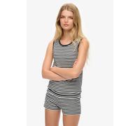 Superdry & Co Haut 'Athletic Essentials' bleu nuit / blanc, Taille M