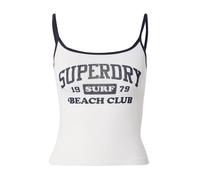 Superdry Essential Branded Sleeveless T-shirt Beige L Femme