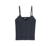 Superdry Cotton Cami Sleeveless Top Bleu XS Femme