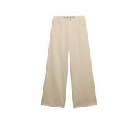Superdry Mid Rise Baggy Pants Beige 29 / 32 Femme