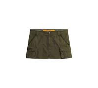 Superdry Vintage Utility Short Skirt Vert XS Femme