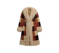 Superdry & Co Manteau d’hiver 'Afghan' marron chiné, Taille M