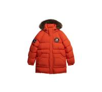 Superdry Everest Longline Baffled Parka Orange XL Homme