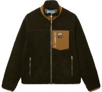 Superdry - Mountain Full Zip Fleece - Polaire homme Surplus Goods Olive / Deep Brown - L