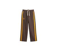Superdry & Co Pantalon 'Athletic Fives' chocolat / orange, Taille 31-32