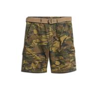 Superdry & Co Pantalon cargo marron / vert, Taille 34