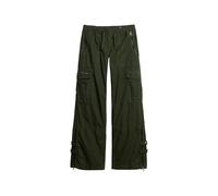 Superdry Vintagre Lr Cargo Pants Vert 30 Femme
