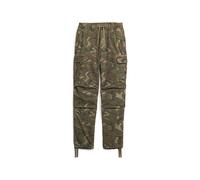 Superdry & Co Pantalon cargo 'Para' beige / vert foncé, Taille 40