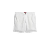 Superdry Merchant Linen Shorts Blanc M Homme